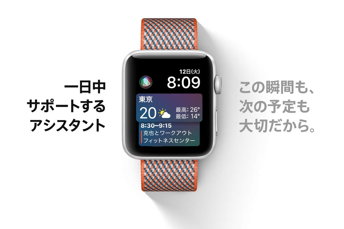 Apple Watch SIri の文字盤