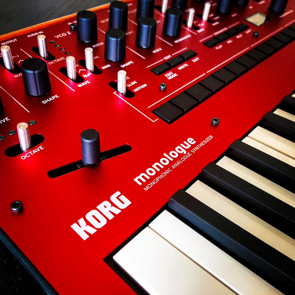 【超特価定番】新品・ストア★KORG モノフォニック・アナログ・シンセサイザー monologue-BL ダーク・ブルー 新品・未使用 コルグ