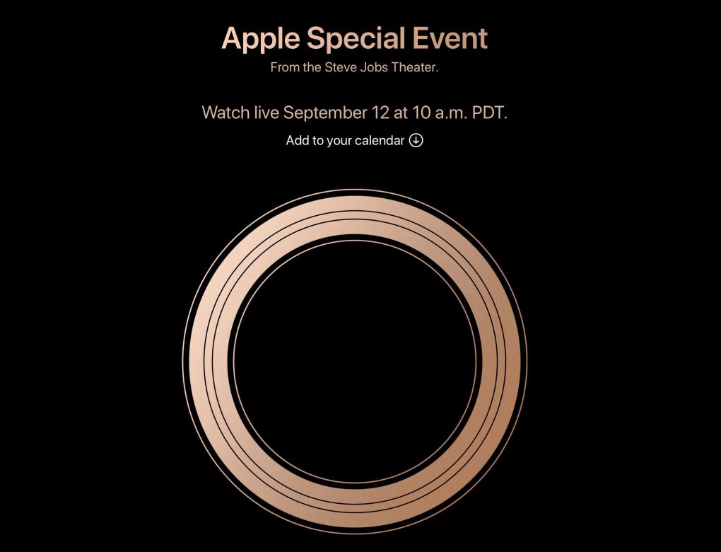 Apple Special Event. September 12, 2018 Live Update
