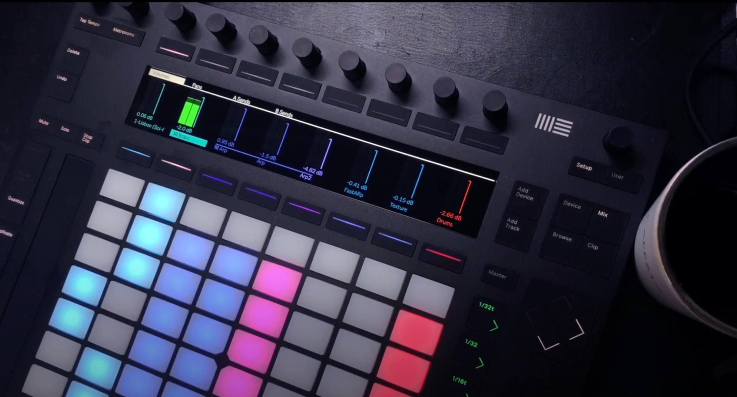 Ableton Push 2 を使いはじめました、それも楽器として