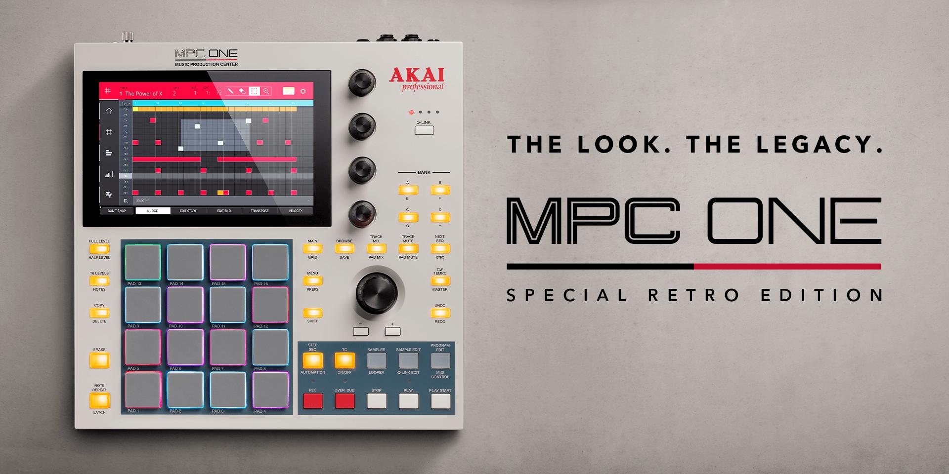 AKAI Professional MPC One Retro が登場 – MPC カラーが購買欲を ...