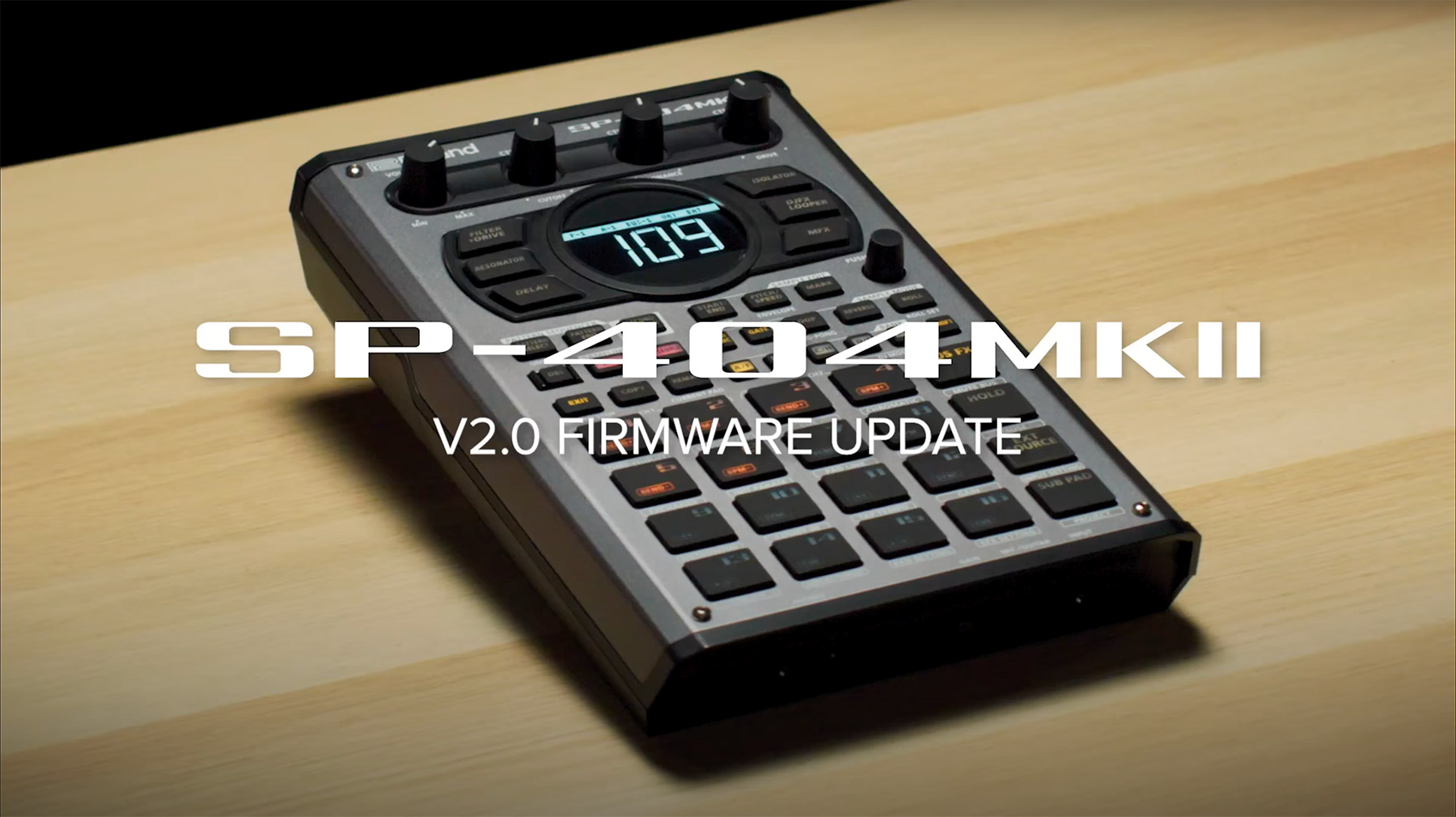 新しいエフェクトやクロマティックモードでの和音演奏に対応！ – Roland SP-404mk2 – システム・プログラム Ver.2.00 リリース  | WAVEFORM LAB