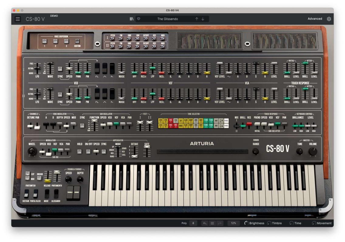 Cherry Audio GX80 Synthesizer エマーソンが使ったあの GX1 が遂に！ WAVEFORM LAB