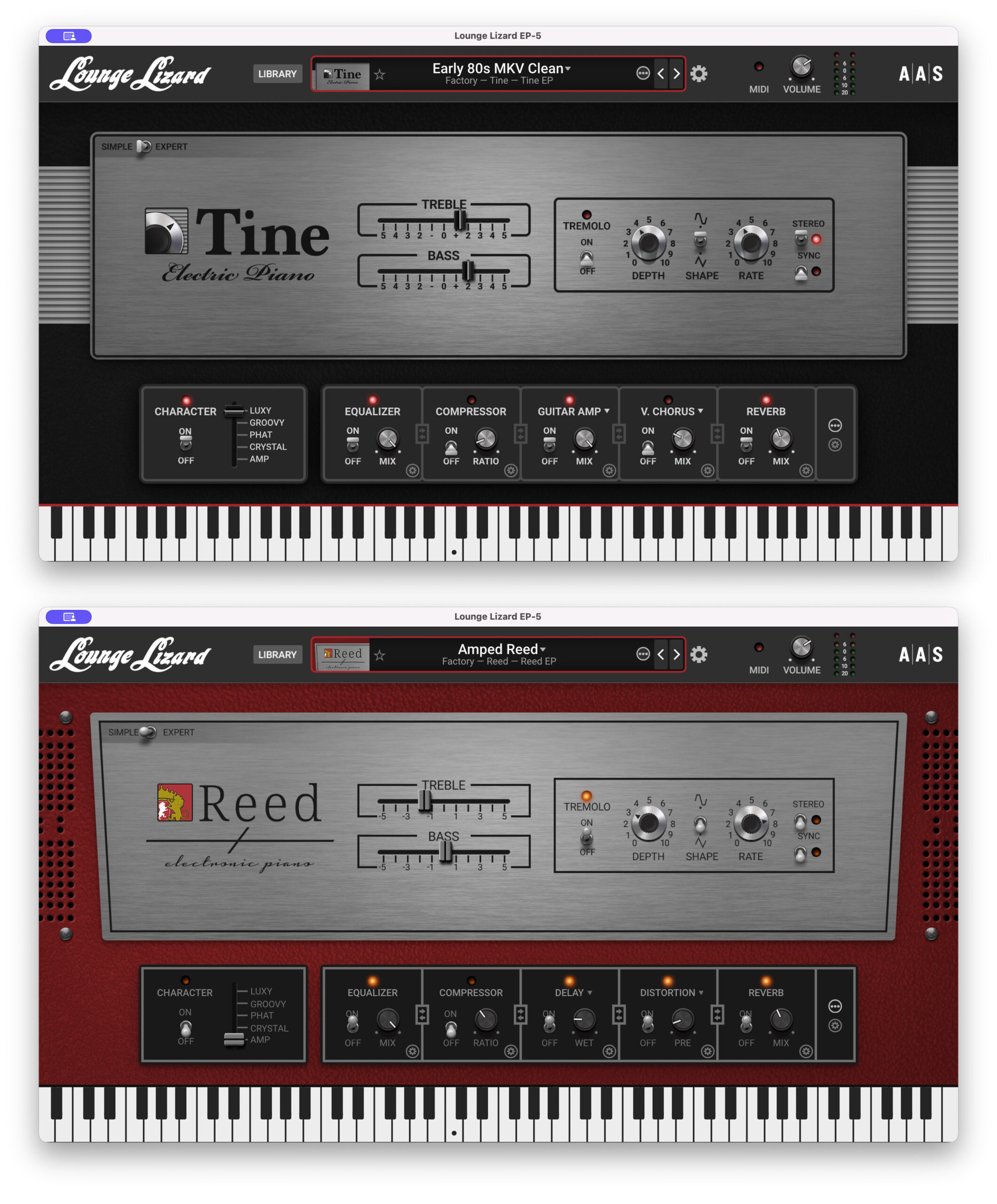 Applied Acoustics System Lounge Lizard EP-5